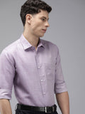 Park Avenue Self Design Slim Fit Opaque Formal Shirt