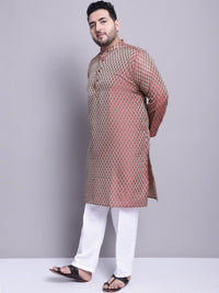 SOJANYA PLUS Woven Design Kurta & Pyjamas With Nehrujacket