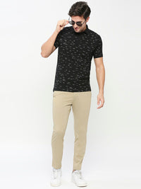 Being Human Typography Printed Polo Collar Regular Fit Cotton Regular T-shirt