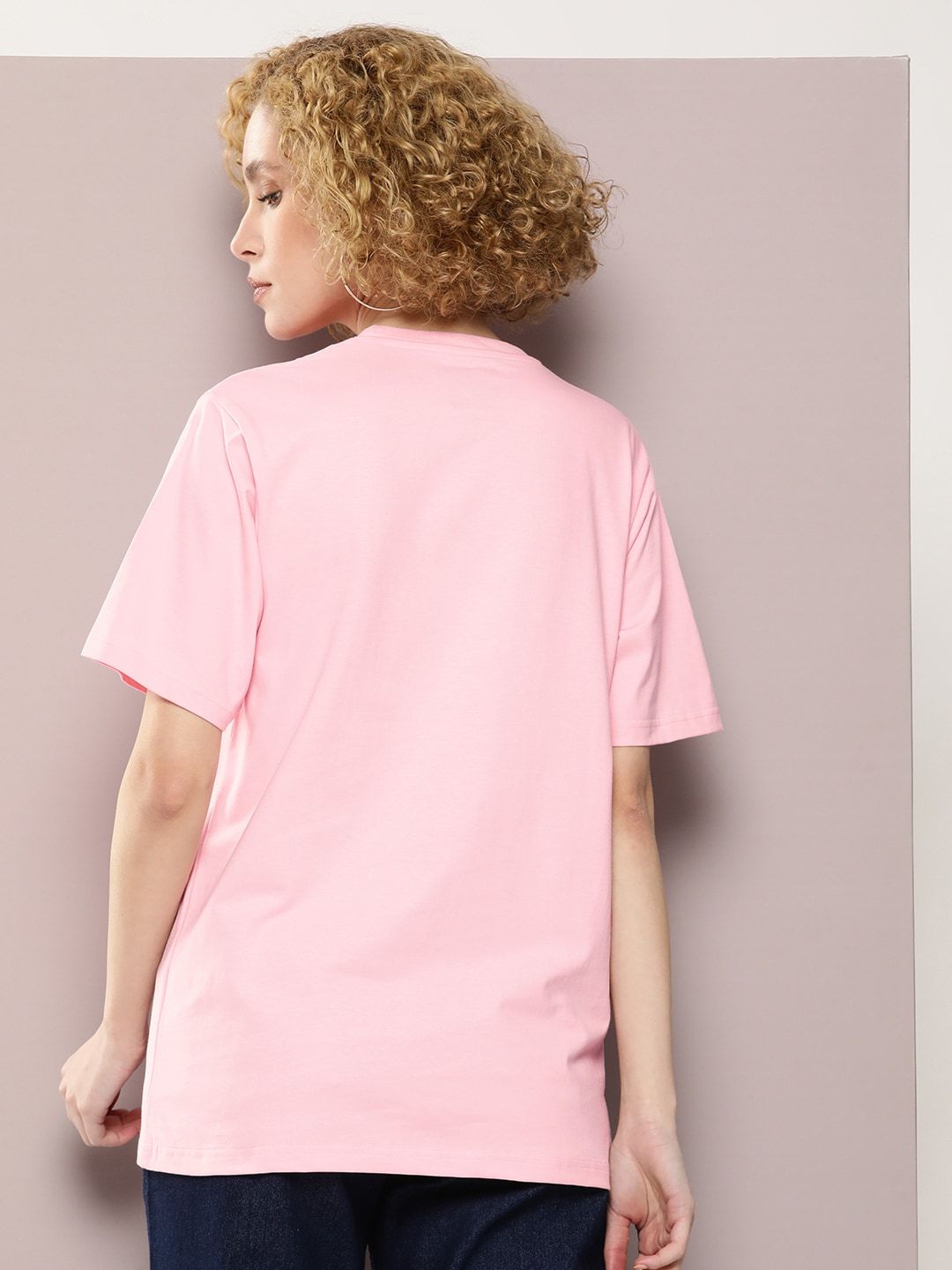 DILLINGER Graphic Printed Oversized Embossed Pure Cotton T-shirt