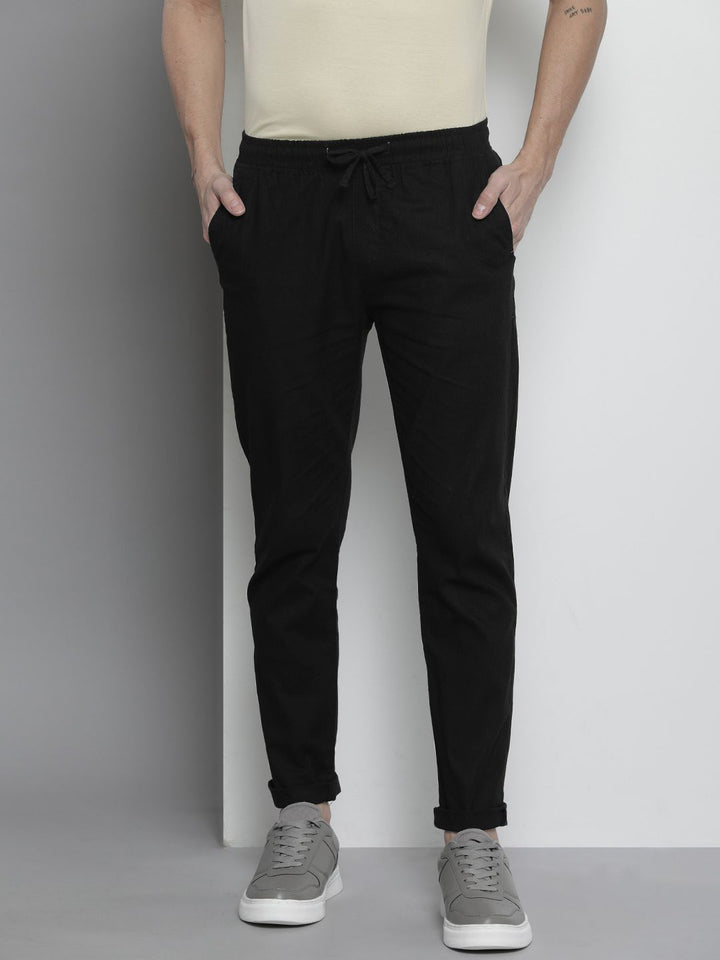 The Indian Garage Co Men Mid-Rise Slim Fit Joggers