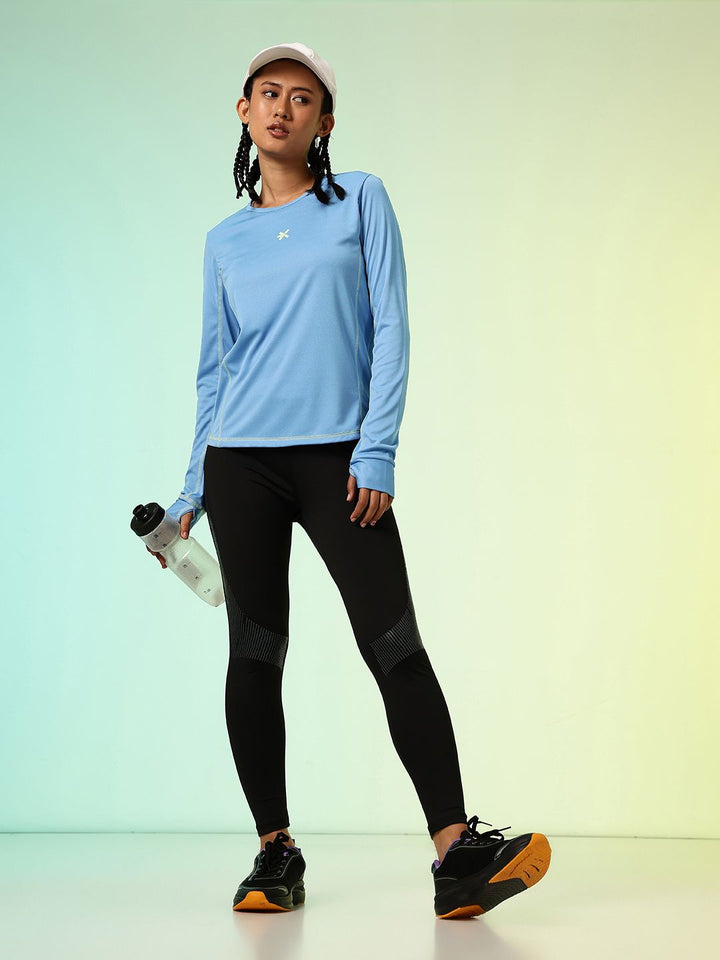 HRX by Hrithik Roshan New Era Story Contrast Stitch Rapid Dry Running T-shirt