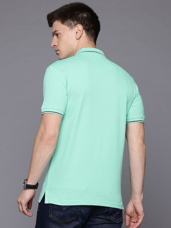 Raymond Men Polo Collar Pure Cotton T-shirt