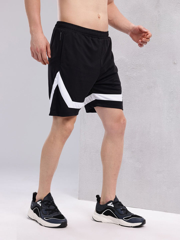 HRX by Hrithik Roshan Men Striped Rapid-Dry Running Shorts