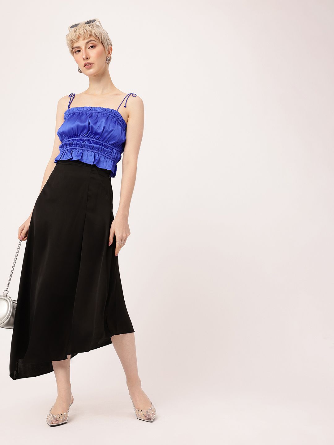 DressBerry The Satin Dream Strappy Top
