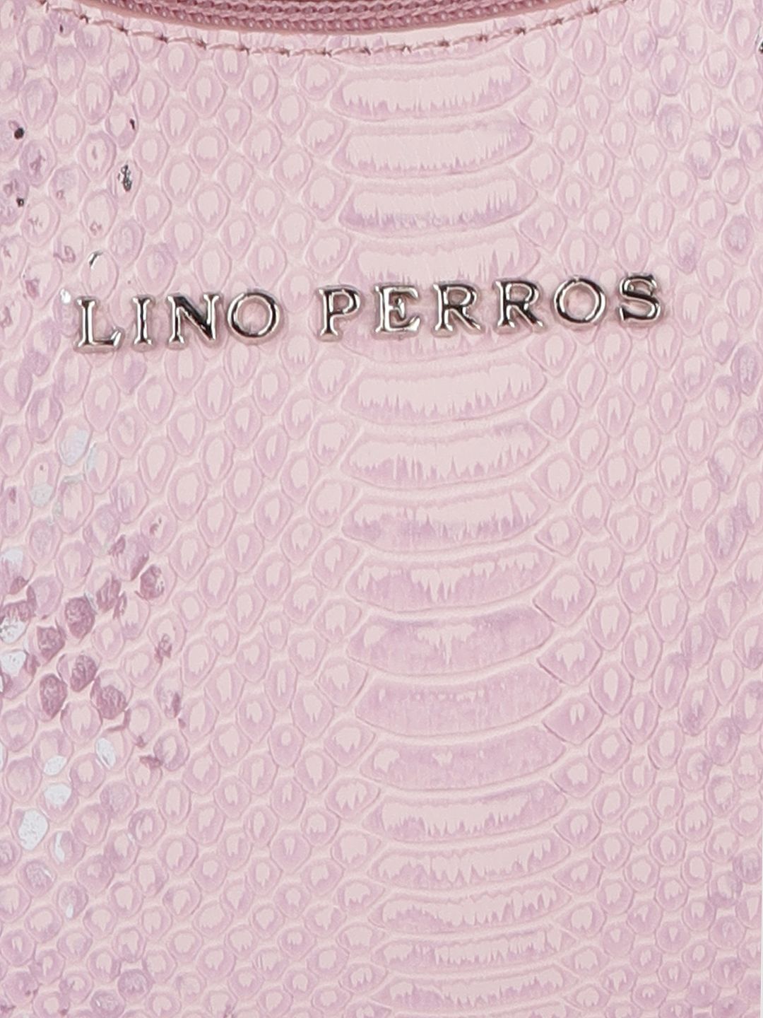 Lino Perros Women Pink Animal Printed PU Structured Shoulder Bag