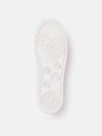 DressBerry Women Round Toe Perforated Sneakers