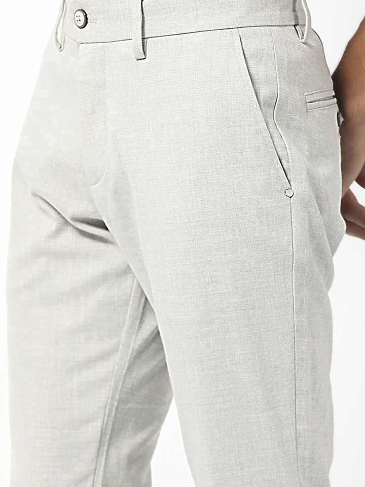 RARE RABBIT Men Regular Fit Mid-Rise Casual Trousers