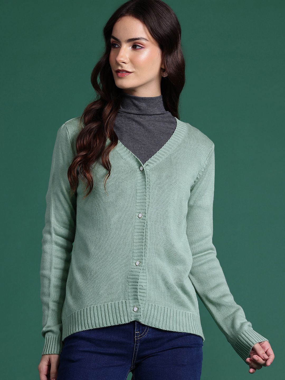DressBerry Front-Open Cardigan