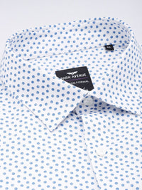 Park Avenue Slim Fit Polka Dot Printed Pure Cotton Formal Shirt