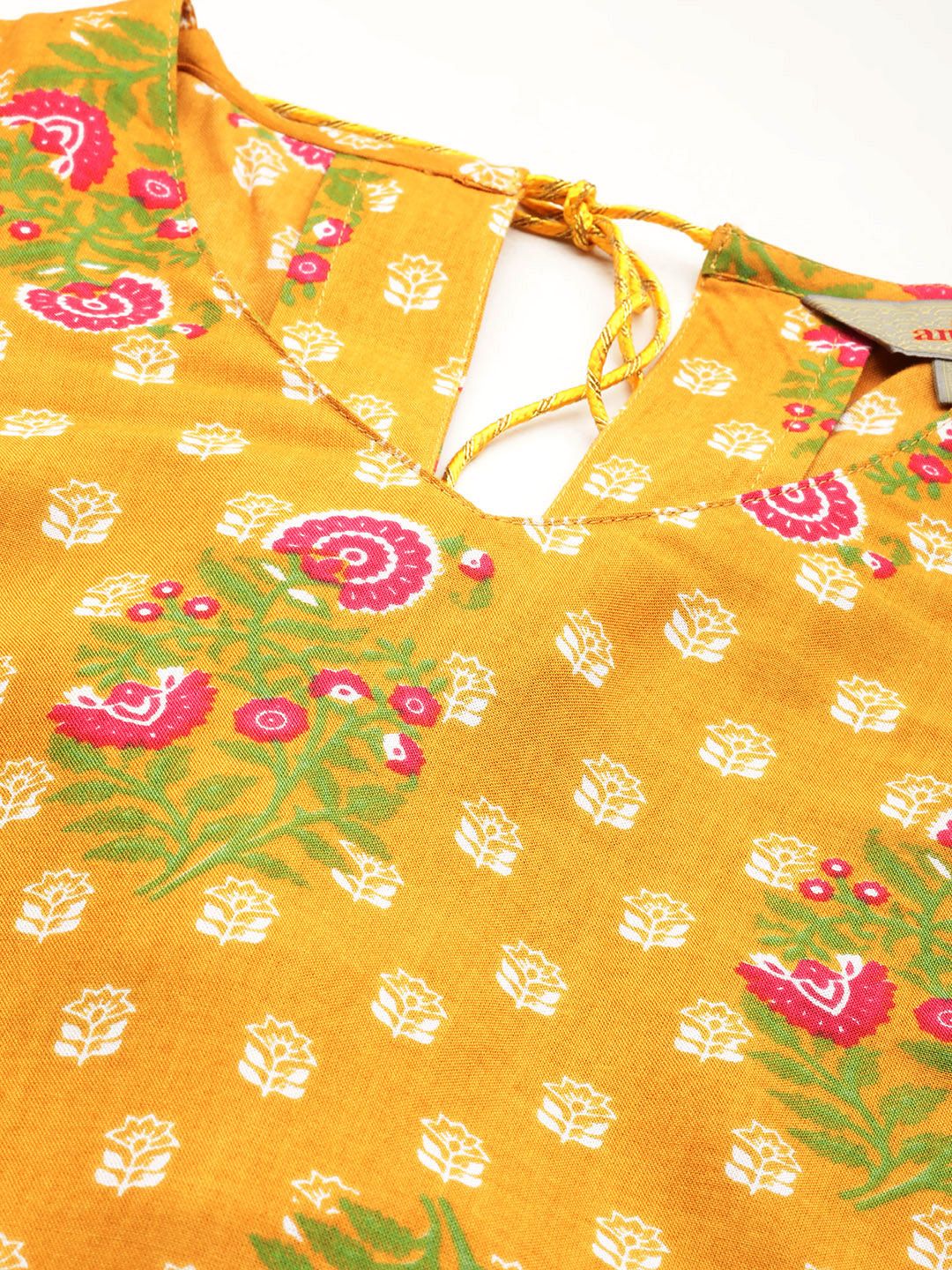 Anouk Floral Printed Kurta with Salwar