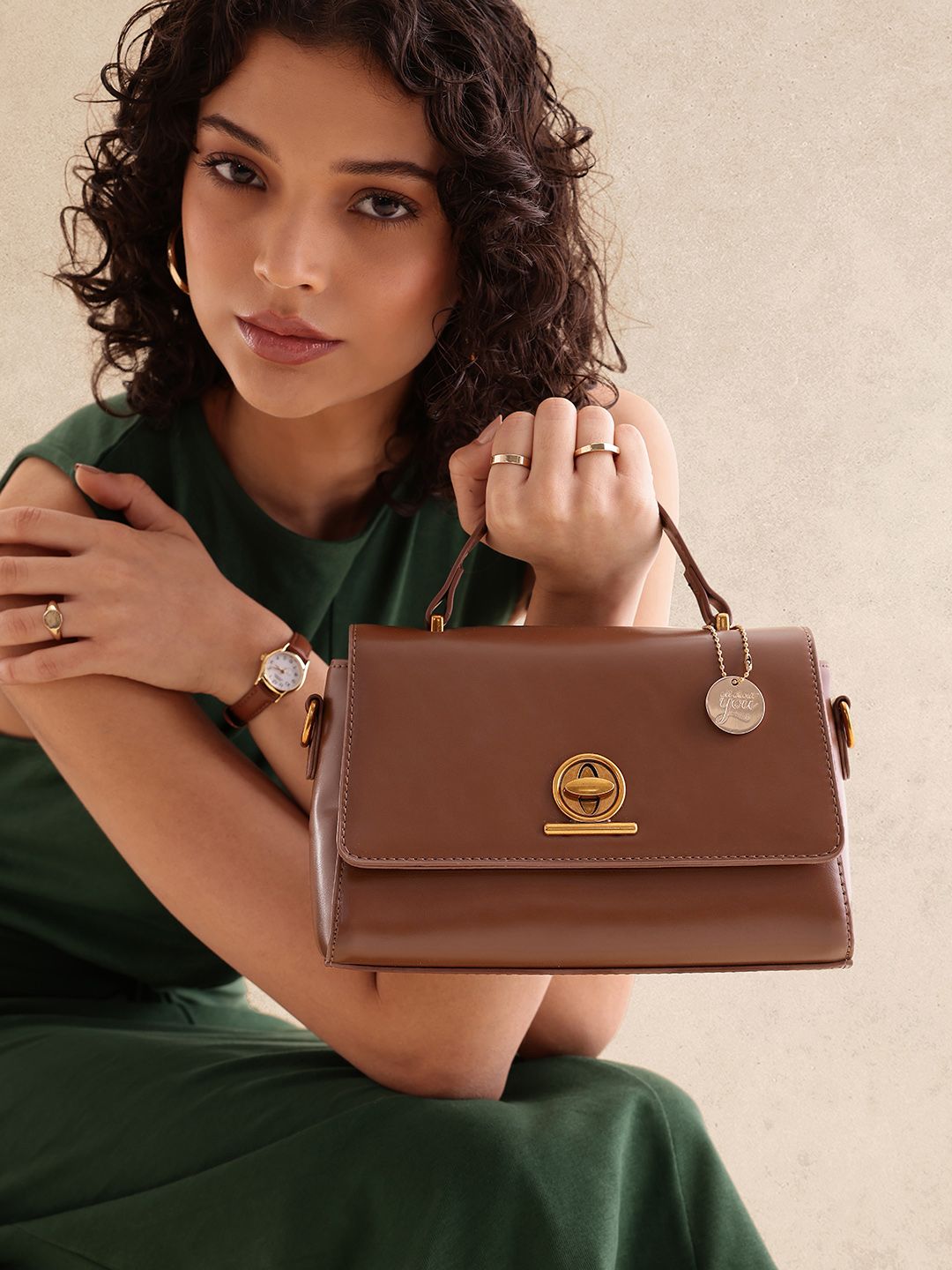 all about you Structured Handheld Bag