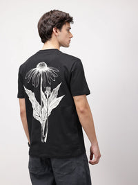 ether Men Grower Floral Printed Comfort Fit T-shirt