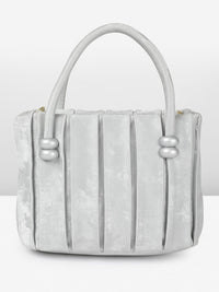 DressBerry Textured Structured Handheld Bag