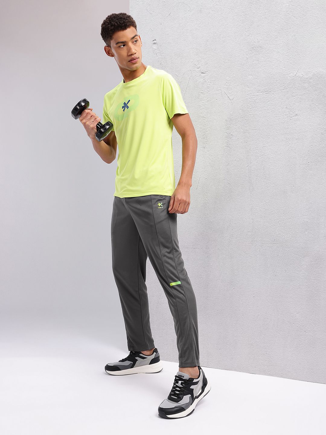 HRX by Hrithik Roshan Men Mid-Rise Rapid-Dry Training Joggers