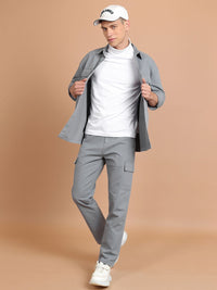 Lelaki Highlander Tapered Fit Fit Mid-Rise Cotton Cargo Tulen