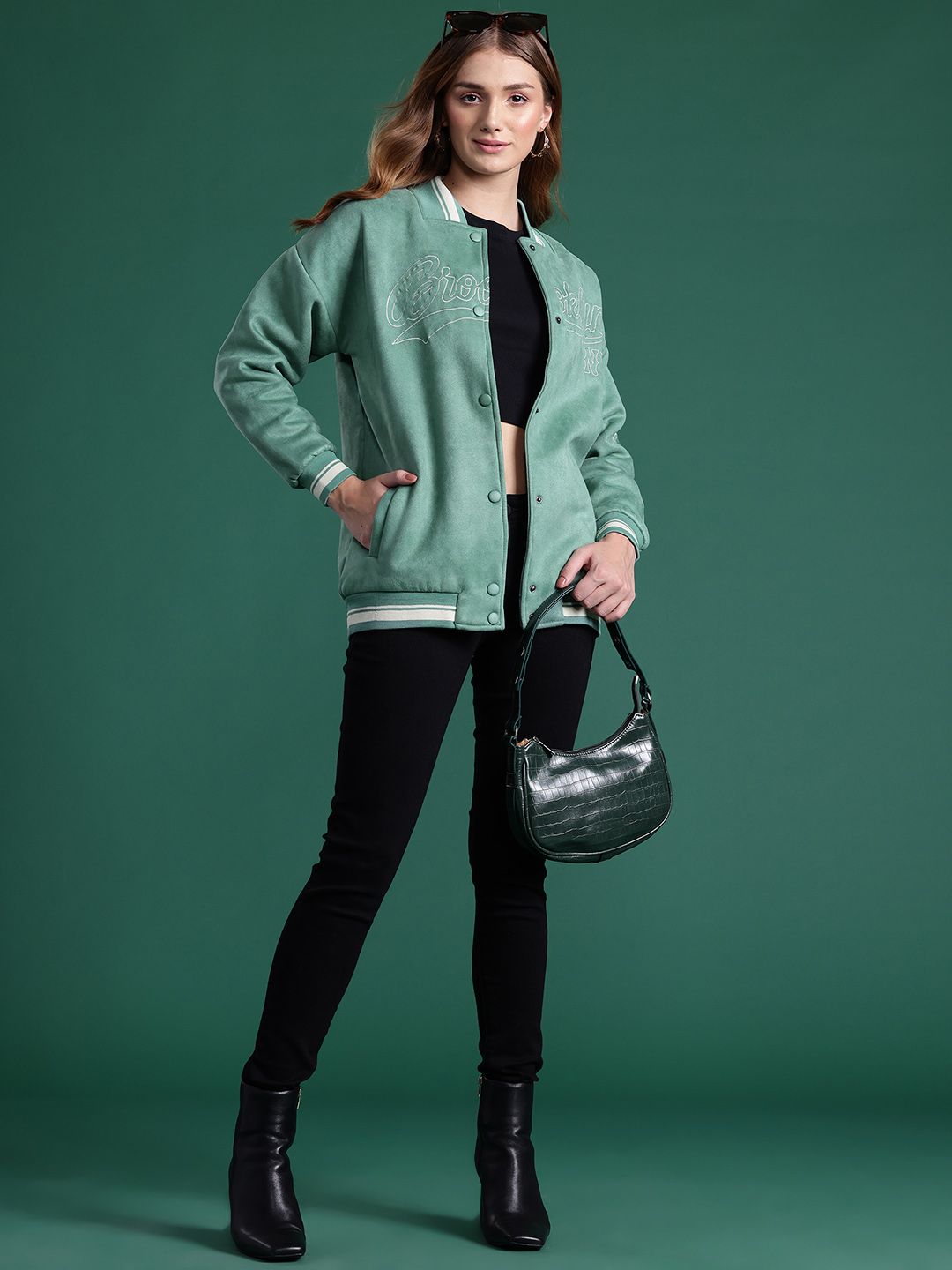 DressBerry Women Bomber Jacket