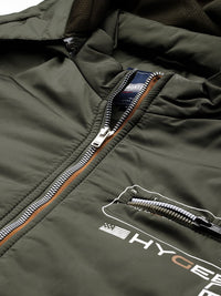 Monte Carlo Colourblocked Padded Jacket with Detachable Hood