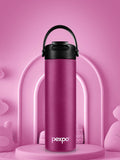 Pexpo Purple Plum TURKEY-ISI Certified Thermosteel Hot and Cold Flask Water Bottle 500ml
