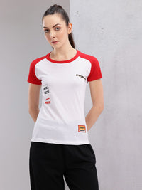 HRX by Hrithik Roshan Printed Raglan Sleeves T-shirt