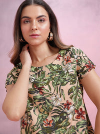DressBerry Floral Print Regular Top