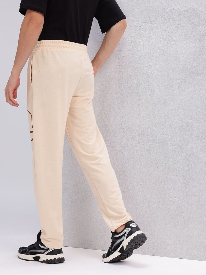 HRX by Hrithik Roshan Men Brand Logo Detail Regular Fit Lifestyle Track Pants
