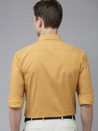 Park Avenue Slim Fit Micro Checked Pure Cotton Formal Shirt