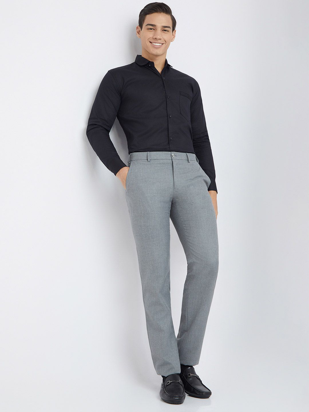 Raymond Men Slim Fit Trousers