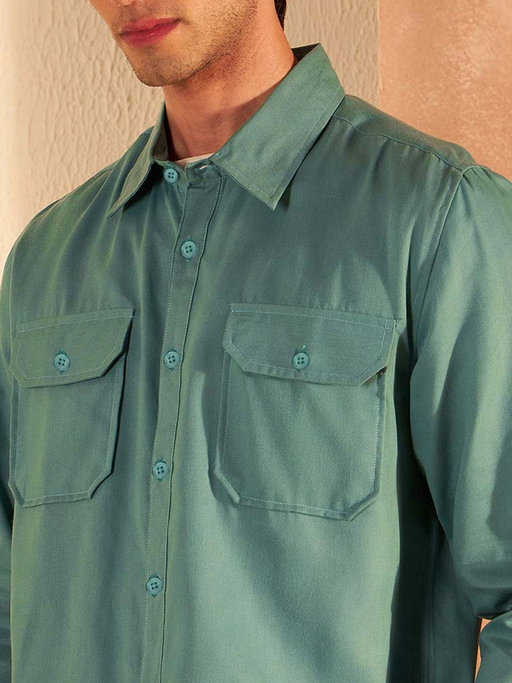 DENNISON Pure Cotton Shirt With Trousers Co-Ords