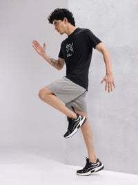 HRX by Hrithik Roshan Men Rapid-Dry Typography Running Shorts