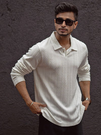 Powerlook Men Polo Collar T-shirt