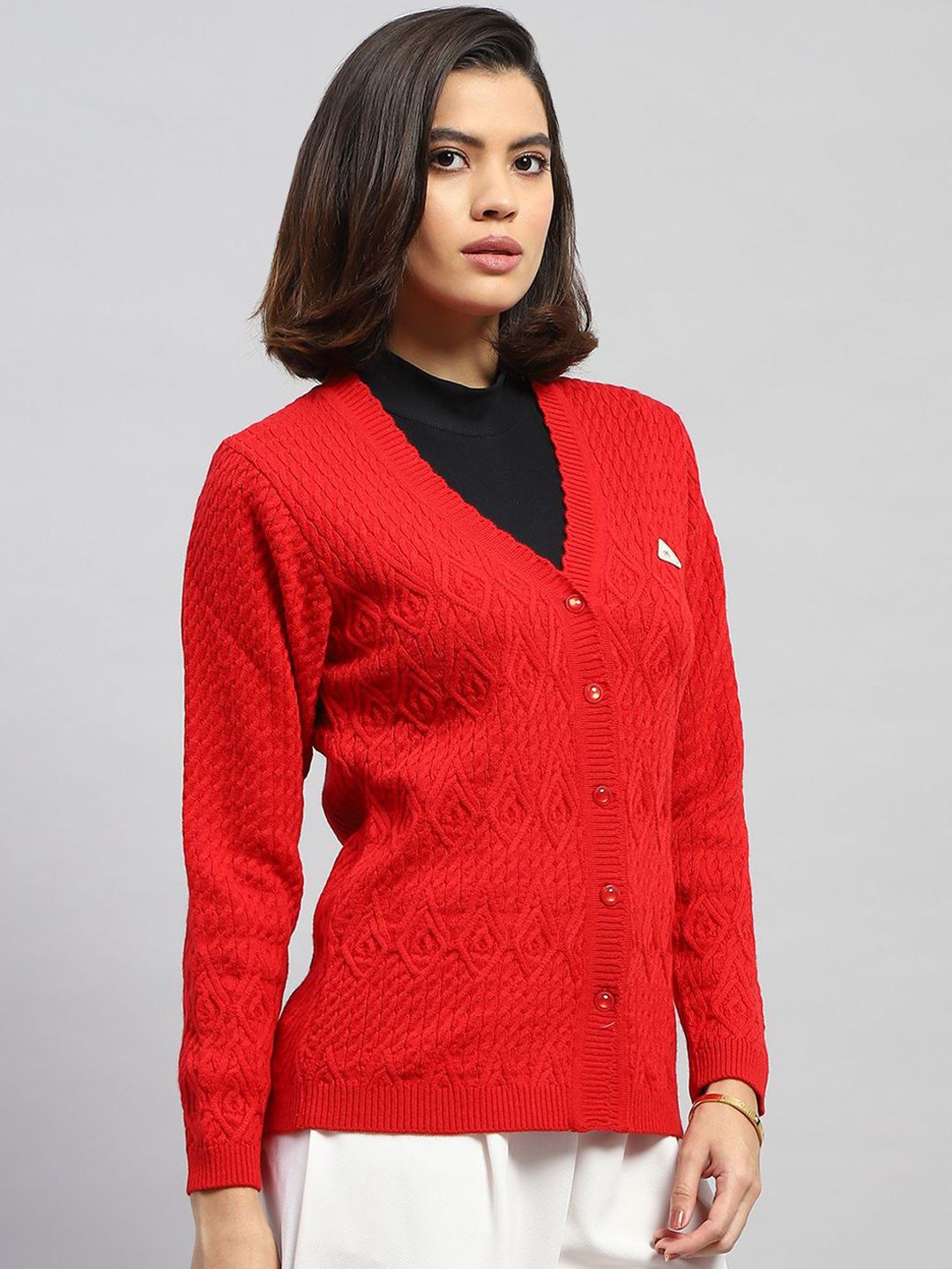 Monte Carlo Women Woolen Cardigan
