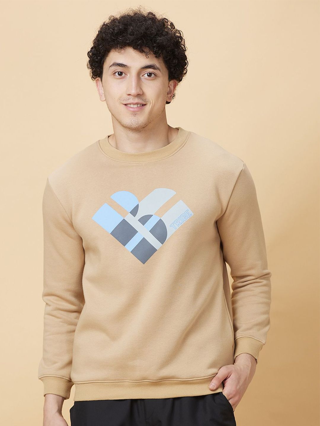 Being Human Men Printed Sweatshirt
