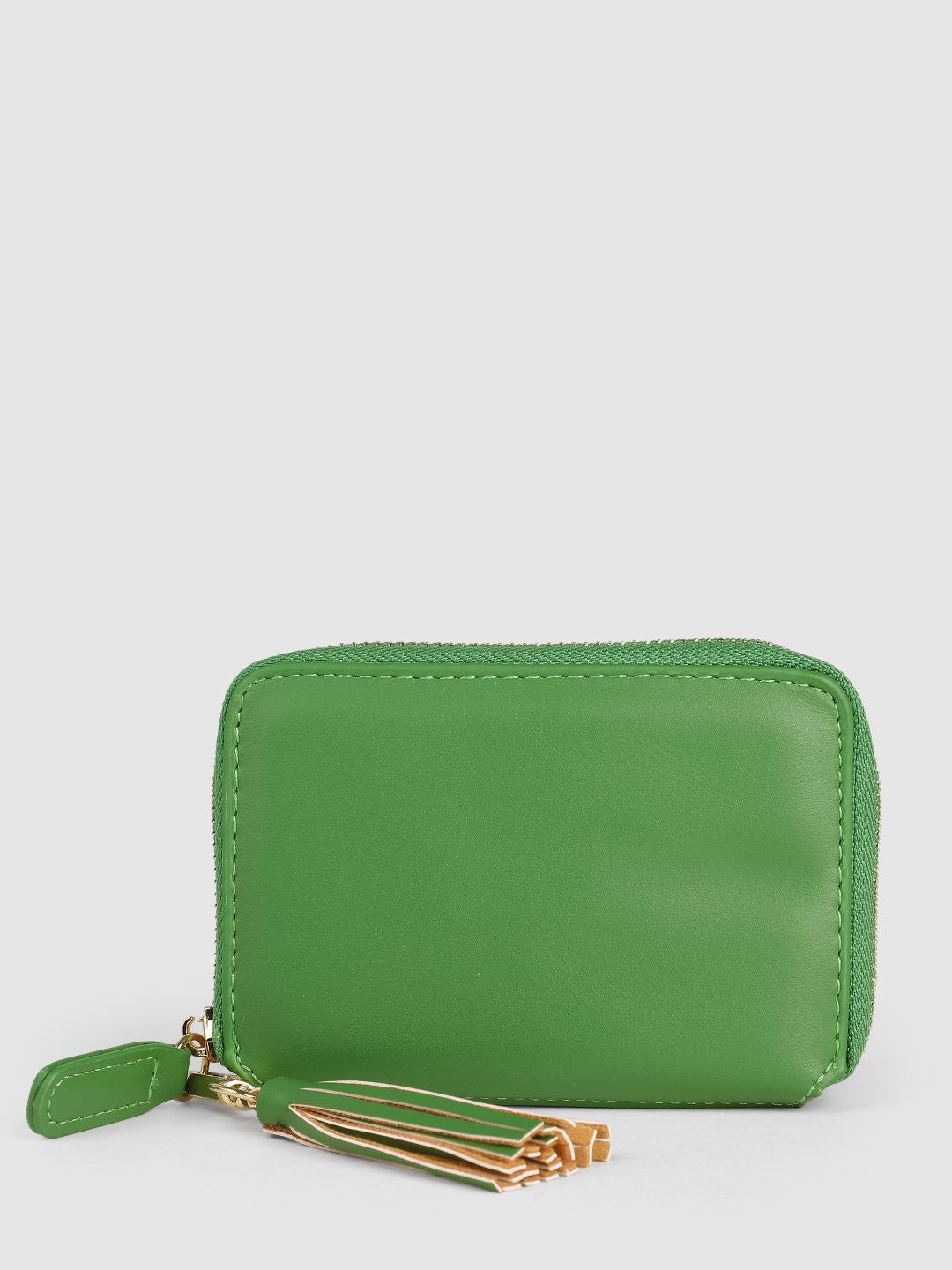 DressBerry Women Tasselled Zip Around Wallet