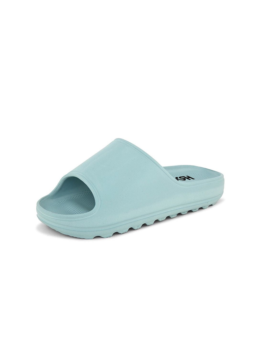 HRX by Hrithik Roshan Women Blue Rubber Sliders