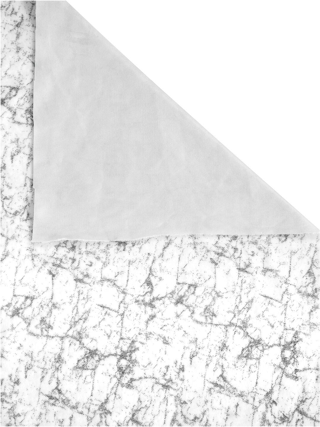 Cortina White & Grey Set of 2 Room Darkening Door Curtain