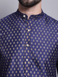 SOJANYA Ethnic Motifs Printed Mandarin Collar Straight Kurta