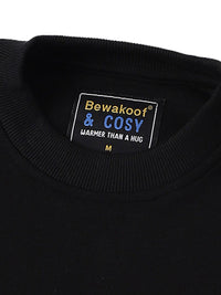 Bewakoof Pride of the Uchicha Itachi Printed Fleece Sweatshirt