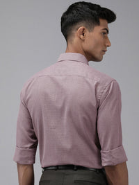 Park Avenue Self Design Slim Fit Opaque Formal Shirt