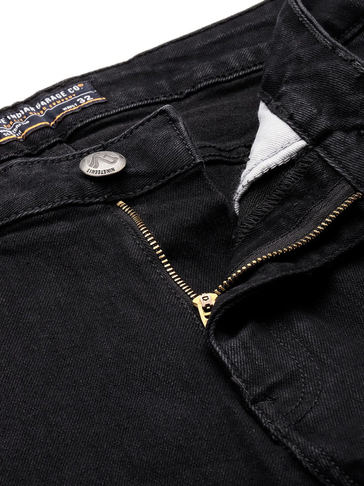 The Indian Garage Co Men Solid Slim Fit Jeans