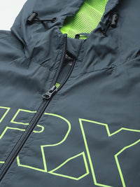 HRX by Hrithik Roshan Printed Rapid-Dry Training Tailored Jacket