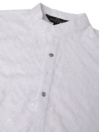 SOJANYA Sequin Embellished Pure Cotton Kurta