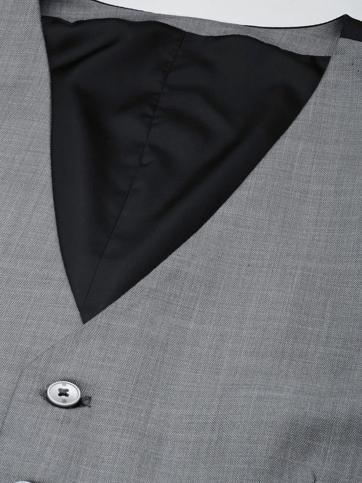 Raymond Contemporary Fit Notched Lapel Single-Breasted 3 Piece Formal Suits