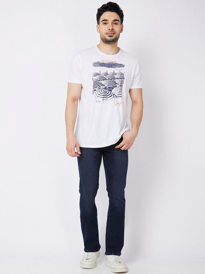 SPYKAR Men Clean Look Rafter Relaxed Fit Stretchable Jeans