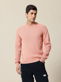 Mr Bowerbird Pure Cotton Self-Design Pullover Sweater
