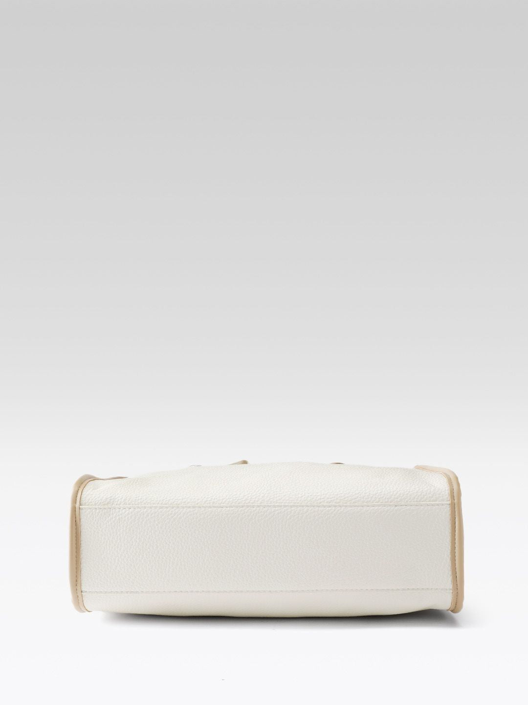 Lino Perros Textured Shoulder Bag with Bow Detail