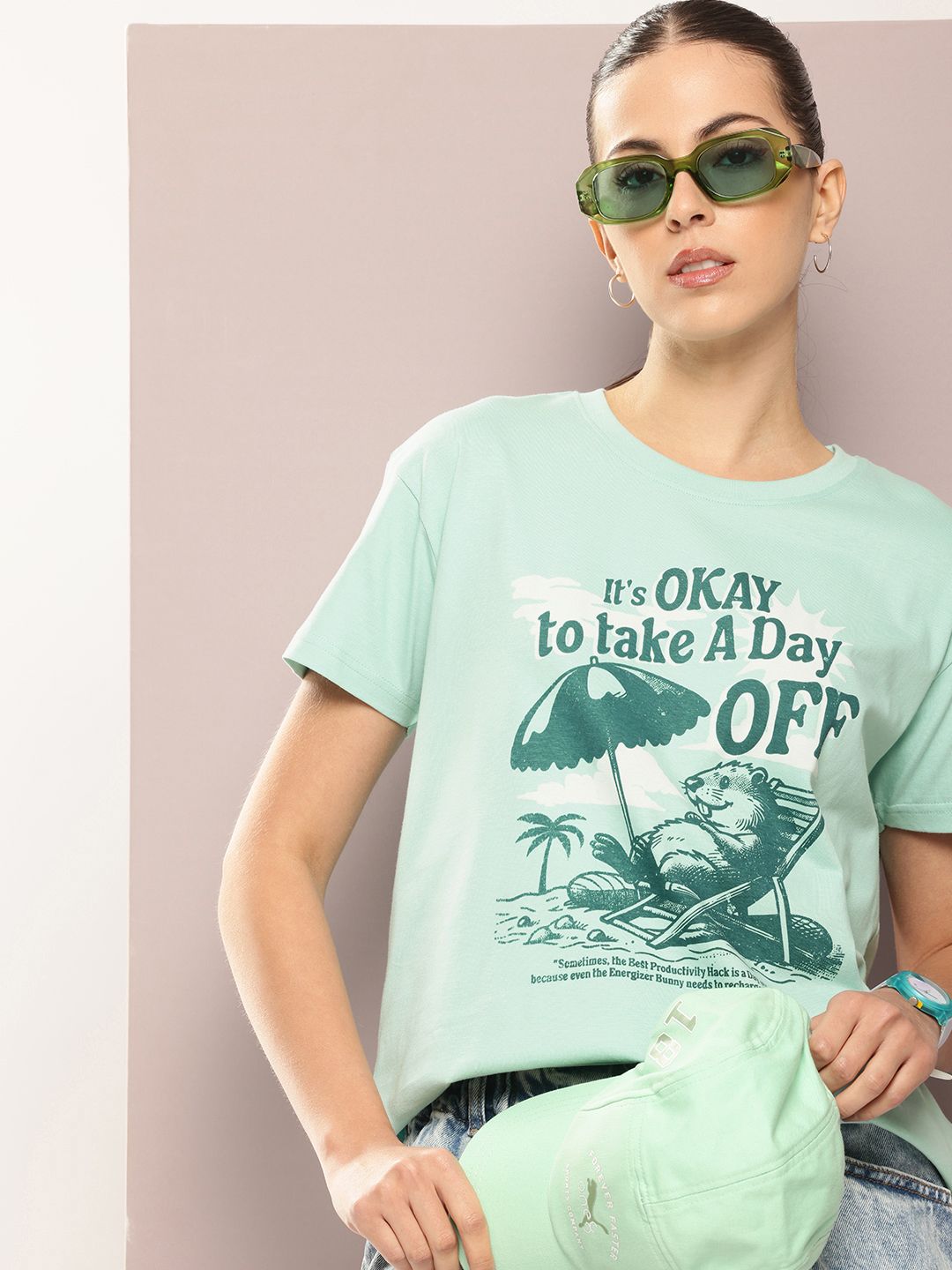 DILLINGER Printed Pure Cotton Boxy T-shirt