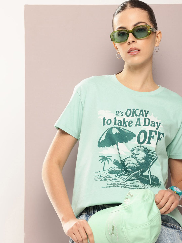 DILLINGER Printed Pure Cotton Boxy T-shirt