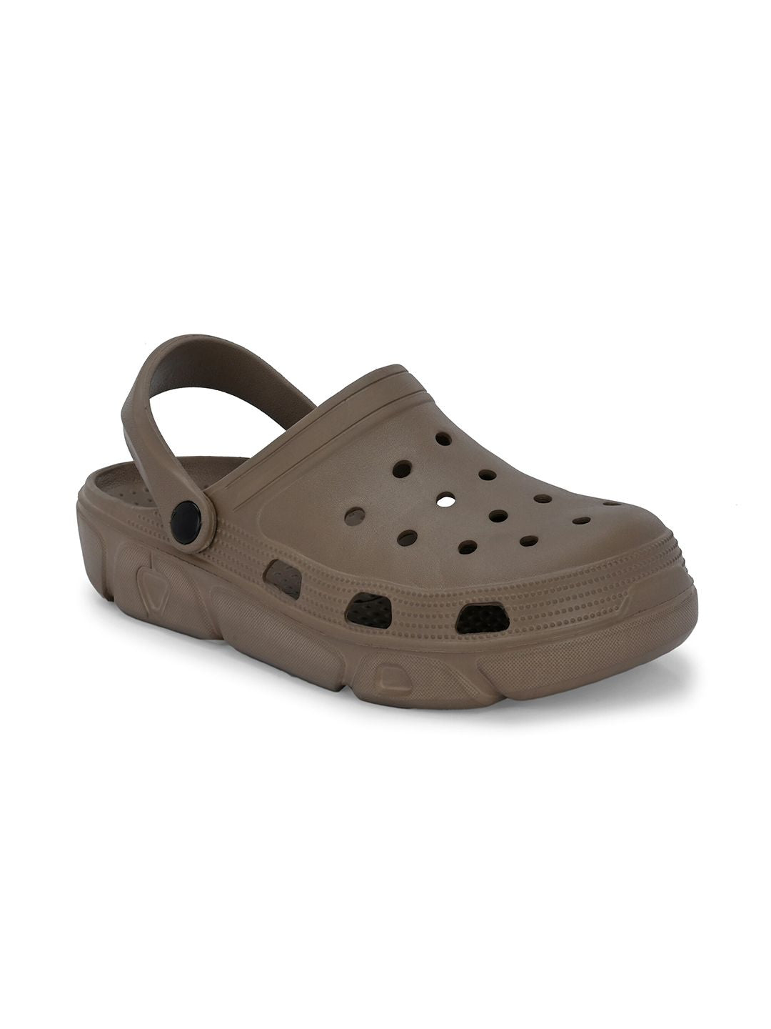 HRX by Hrithik Roshan Men Brown Rubber Clogs