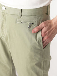 RARE RABBIT Men Clovet Cotton Slim Fit Mid-Rise Trouser